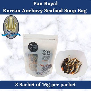 [PAN ROYAL] Korea Anchovy Seafood Soup Bag (Best Before: 6 Oct)