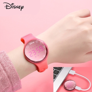 Disney Tsumtsum series electronic watches Student smart rechargeable watch Waterproof multifunctional sports watch Trendy LED Watch