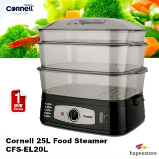 Cornell 20L Food Steamer - CFS-EL20L (1 Year Warranty)