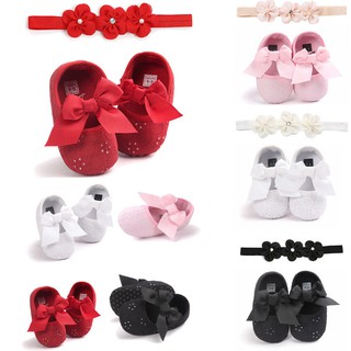 Baby Newborn Toddler Girl Crib Shoes Pram Prewalker Anti-slip Sneakers Soft Sole