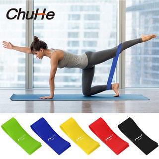 CHUHE 5pcs/set Heavy Duty Resistance Bands Loop Exercise Yoga Workout Power Gym Fitness