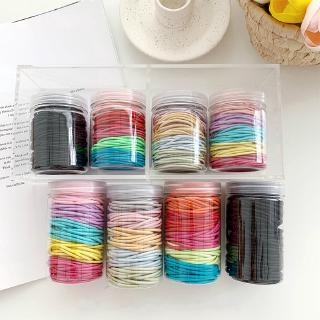 「Leterly」Ins simple hair rope candy color hair ring hair accessories F204
