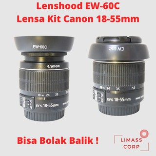 Lovely Girls For Canon 18-55mm 58mm Lens Hood EW-60C ORI Quality