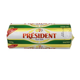 President Salted Butter Roll 500g