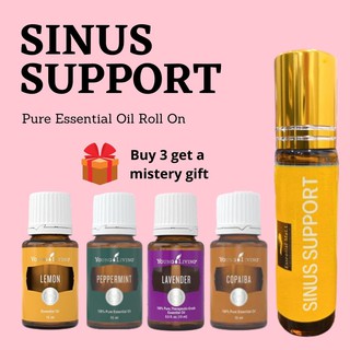 [Shop Malaysia] Sinus Support Pre Diluted Essential Oil Roll-On 10ml / Sinus Support Young Living Pre Dilute Roll On 10ML (1)