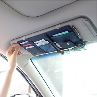 Car Sun Visor Storage Point Pocket Card Holder