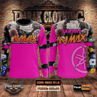 2021 fashion NMAX V5 LS Floral Design 3D Cycling Jersey Sportswear Long Sleeve Size XXS-6XL