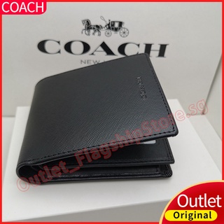 New Popular Business Men's Leather Bifold Wallet High Capacity Short Coin Wallet Card Wallet for Men 74771