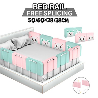Adjustable Baby Bed Guard Soft And Safe Bed Fence Easy To Install Bed Rail Washable Not Take Up Space