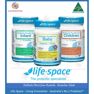 Life Space Probiotic Powder: Baby/Infant/Children (Live Bacteria Guaranteed) * NEW STOCK