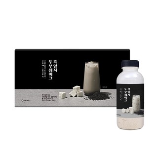 [INTAKE] Morning Shake Tofu Mixed Black Sesame - 5 bottles / On-the-go meal / K-food