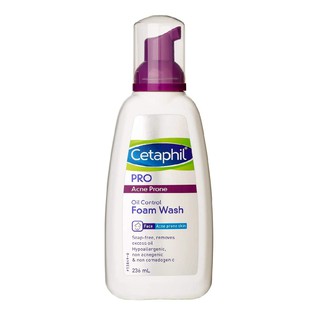 Cetaphil Pro Acne Prone Oil Control Foam Wash 236ml / Acne-prone skin