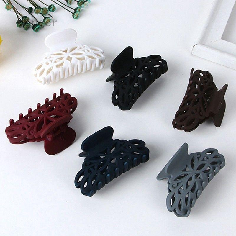 Women Ladies Plastic Hairpins Hair Clip Crab Shower Hair Claws Large Size