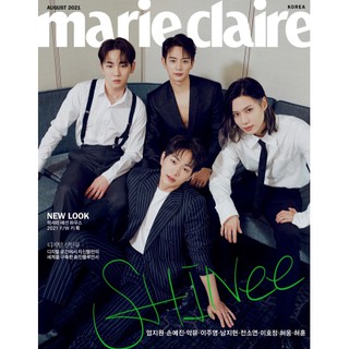 MarieClaire (August 2021 issue) SHINee Marie Claire