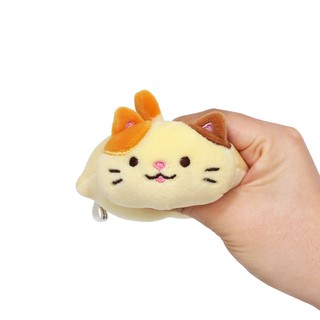 MOCHI TOWN Cat Trio Cheese Stress Relief Ball Relaxable Squeezable Kids and Adult Anxiety Reliever