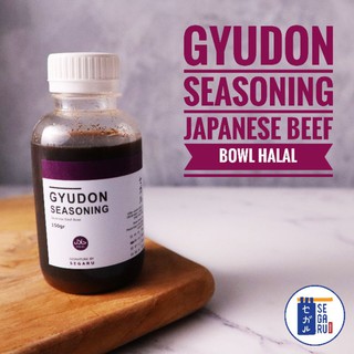 Japanese Beef Bowl Gyudon - Yoshinoya Beef Halal Style Seasoning