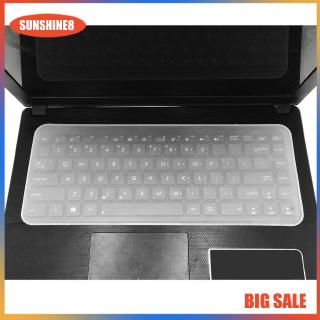 Keyboard Cover Universal Protector Waterproof Skin Keypad Clear Protective Film Silicone 13" to 17"/Notebook Laptop PC Computer