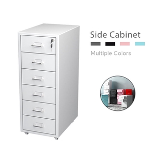 Office Cabinet Bedroom Storage Metal Cabinet Pantry Locker Bedside Table Drawer-style With Wheel 3/5/6/8/10 Tier