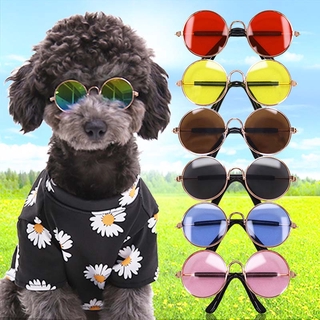 Spot Pet dog cat sunglasses cool handsome accessories sunglasses small and medium-sized dogs general sun glasses multi-color optional