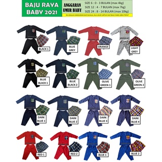 [Shop Malaysia] Baby Boy Malay Clothes FREE To newborn Up To 1 Year Old For Babies ready stock