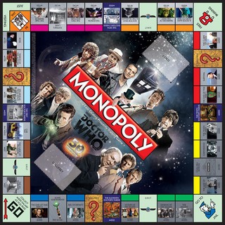 Doctor Who 50th Anniversary Monopoly Family Toys Funny Gift frineds kids