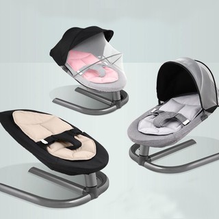 [Shop Malaysia] Manual Baby Rocking Chair Baby Swing Cradle Rocking Chair Comfort Chair Baby Sleeping Rocker Bouncer