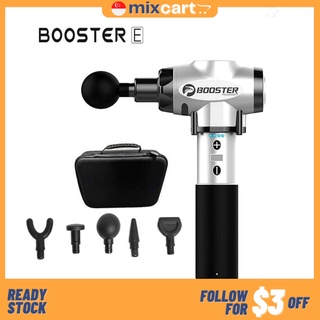 (SG Seller) Booster E Massage Gun | Premium Massager | Portable E Low Noise | Body Muscle Massager