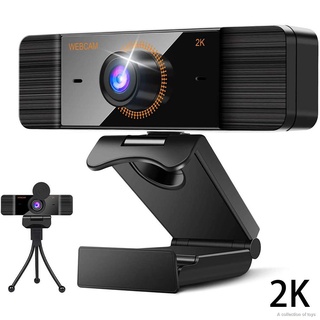 2K HD computer camera, web live chat, free drive, 4 million pixels, built-in microphone webcam