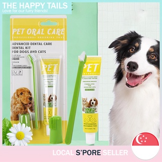 [SG stock/ Local seller] Pet dog Oral care Advanced Dental Care Kit For dogs and cats