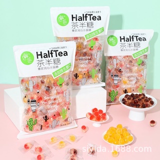 [SG Ready Stock] Half Tea Fruit Fillings Gummy 100g