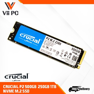 Crucial P2 250GB 500GB/1TB NVMe M.2 SSD