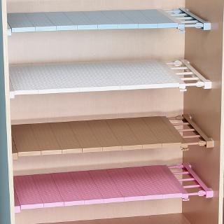 Ossayi Adjustable Closet Organizer Storage Shelf Clothes Shoes Rack Space Saving Wardrobe Decorative Shelves Cabinet Holders