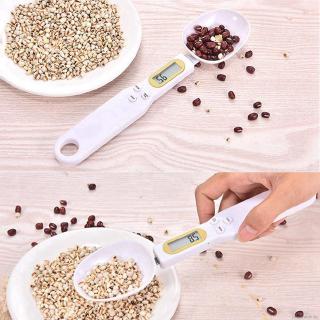 Electronic Spoon Scale With Scale Food Ingredients Portable 500g/0.1g Black Green White