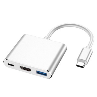 3 in 1 USB C To 4K HDMI Type-C USB3.0 Converter Type C USB HUB Adapter (1)