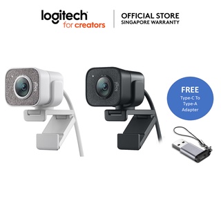 Logitech for Creators StreamCam - Premium Webcam for Streaming and Video Content Creation, Full HD 1080p 60 fps, Premium