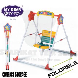 [Shop Malaysia] 29012 MY DEAR FOLDABLE SWING WITH SAFETY BELT FOR 12M TO 25 KG