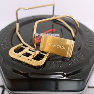 [Shop Malaysia] G. SHOCK (BULLBAR+KEEPER+BUCKLE)(GOLD)