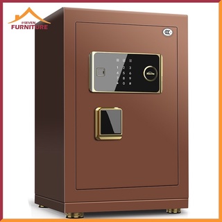 SEVEN All-steel Anti-theft Safe Household Small 45cm3C Electronic Password Fingerprint Safe Invisible In-wall Office Fireproof And Waterproof Safe