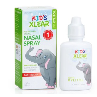 Xlear, Kid's Xlear, Saline Nasal Spray, .75 fl oz (22 ml)