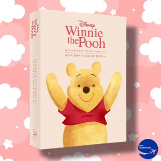 [K-Ellia]Disney Winnie the Pooh Hologram Postcards 30 Book