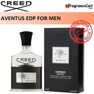 Creed Aventus EDP for Men (100ml) Eau de Parfum Silver Black [Brand New 100% Authentic Perfume]