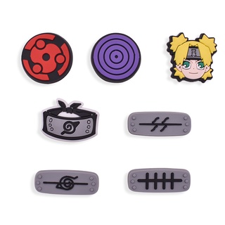 Japanese Anime Naruto jibits for Men Cartoon Jiraiya Jibits crors Shoes Accessories jibits Charm Pin Decoration (1)