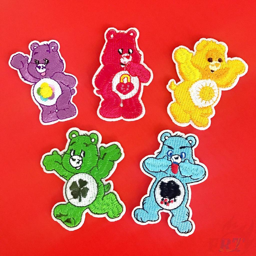 ☸ Cartoon：Care Bears Patch ☸ 1Pc Cartoon Bear Diy Sew On Iron On Badges Patches