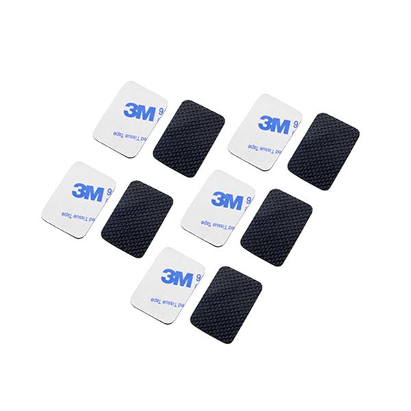 10 PCS RJX 3M Anti-Slip Damping Silicone Mat Adhesive Tape 20X30X1mm
