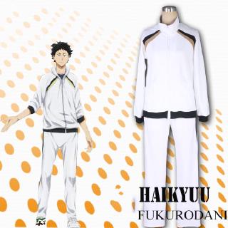 Haikyuu!! Cosplay Costume Fukurodani High School Coat Jacket Sport Uniform Set Sportswear Akaashi Keiji Bokuto Koutarou
