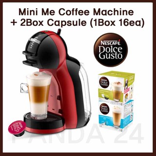 🐼[NESCAFE] Dolce Gusto Mini Me Automatic Coffee Machine+2Box Capsule _Black / Home Appliances, Small Kitchen Appliances, Coffee Machines