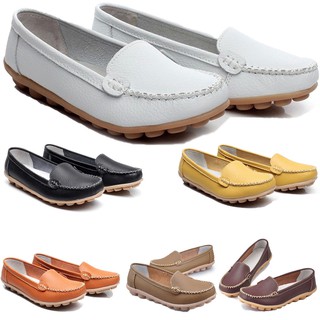 silife ! Womens Flat Work Moccasin Shoes Loafers Flats