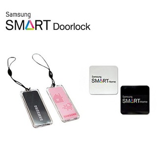 Samsung door lock tag key sticker key