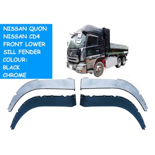 [Shop Malaysia] NISSAN LORRY TRUCK NISSAN UD QUON NISSAN CD4 LOWER SILL FENDER BLACK CHROME