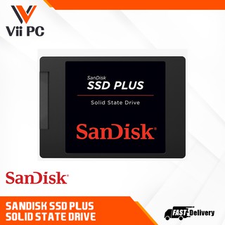 SanDisk SSD Plus 120GB/240GB/480GB/1TB Internal SSD - SATA III 6Gb/s, 2.5 /7mm solid state drive
